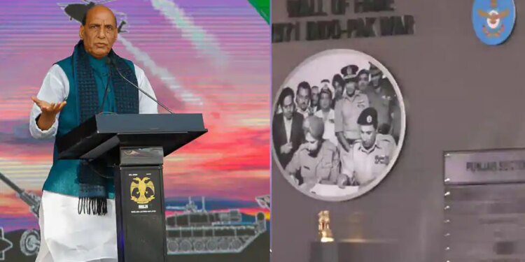 Pakistan-sponsored terrorism will be eliminated from the roots: Defence Minister Rajnath Singh during ‘Swarnim Vijay Parv’ celebrations | India News