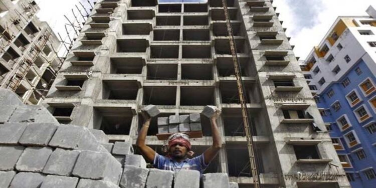 Real estate construction activities down by a quarter from pre-Covid levels