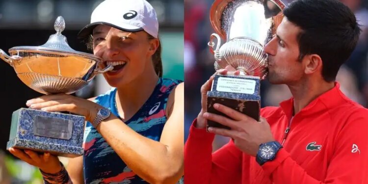 Italian Open: Novak Djokovic claims 38th Masters 1000 title, Iga Swiatek clinches fifth consecutive WTA Tour title | Tennis News