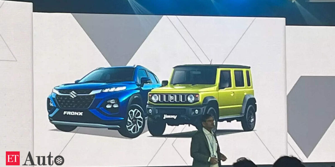 Maruti Suzuki Unveils SUV Fronx And Off-roader Jimny, Auto News, ET ...