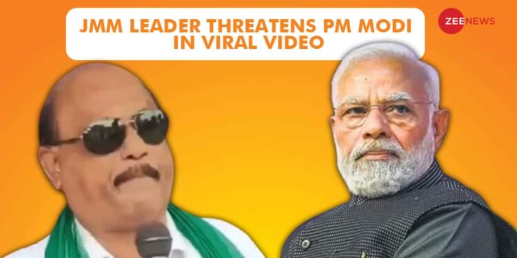 ‘Will Bury PM Modi 400 Feet Beneath The Earth’: JMM Leader Nazrul Islam Threatens In Viral Video | India News